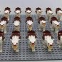 21pcs White Orcs Vargr Minifigures Lego Compatible The Lord of the Rings Sets