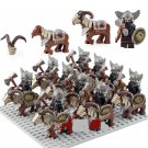 10pcs Dwarf Horned sheep mount Minifigures Lego Compatible The Lord of the Rings Sets