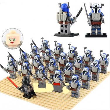 21pcs Star Wars Bo Katan Kryze Minifigures Lego Compatible The Mandalorian Sets
