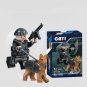 Dog handler Minifigures Lego Compatible Police Minifigure
