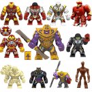 Big Avengers battle suit Iron Man Hulkbuster Hulk Venom Minifigures Lego Compatible Super Hero Set