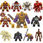 Big Avengers battle suit Iron Man Hulkbuster Hulk Venom Minifigures Lego Compatible Super Hero Set