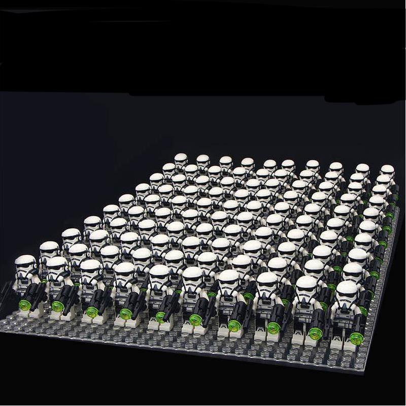 100pcs Stormtrooper Magma trooper Minifigures Lego Compatible Star Wars Sets