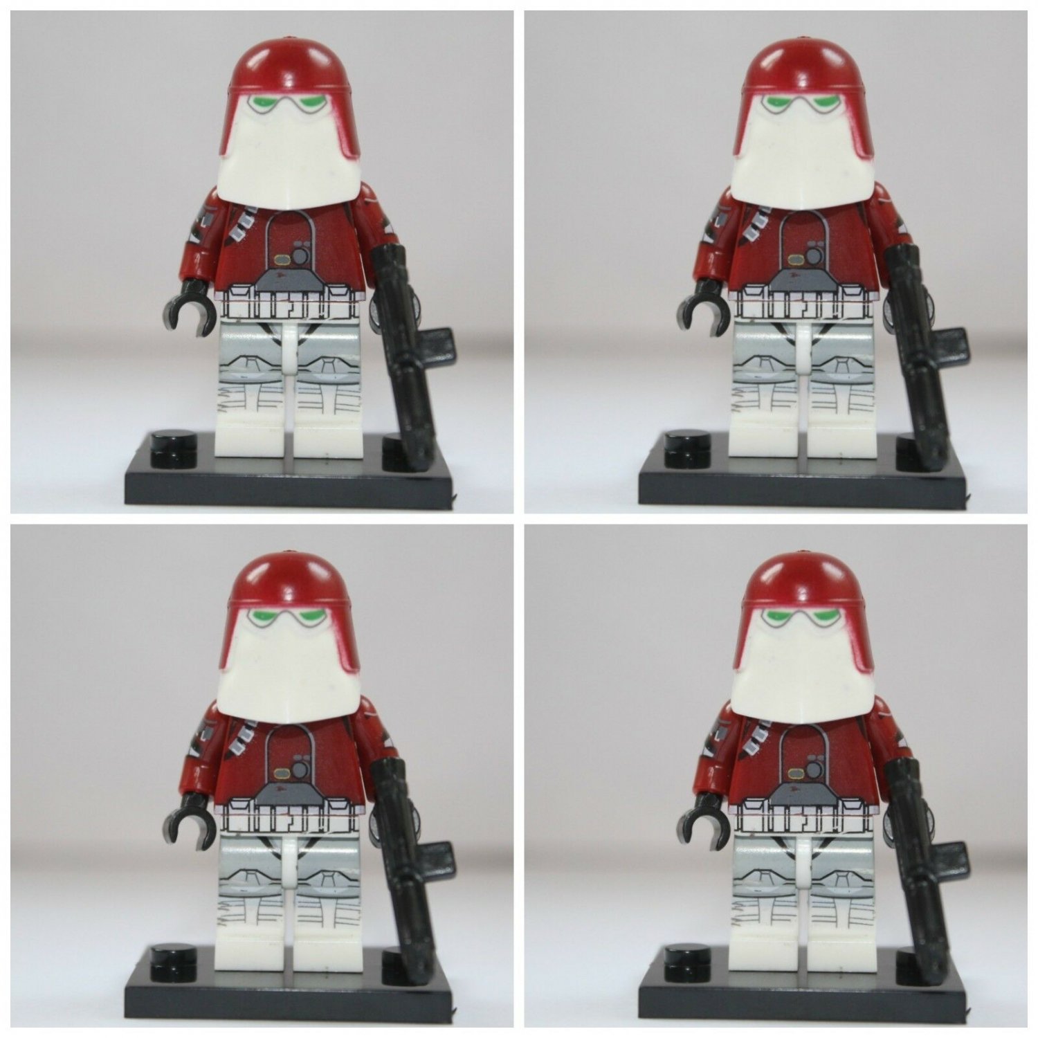 lego red troopers