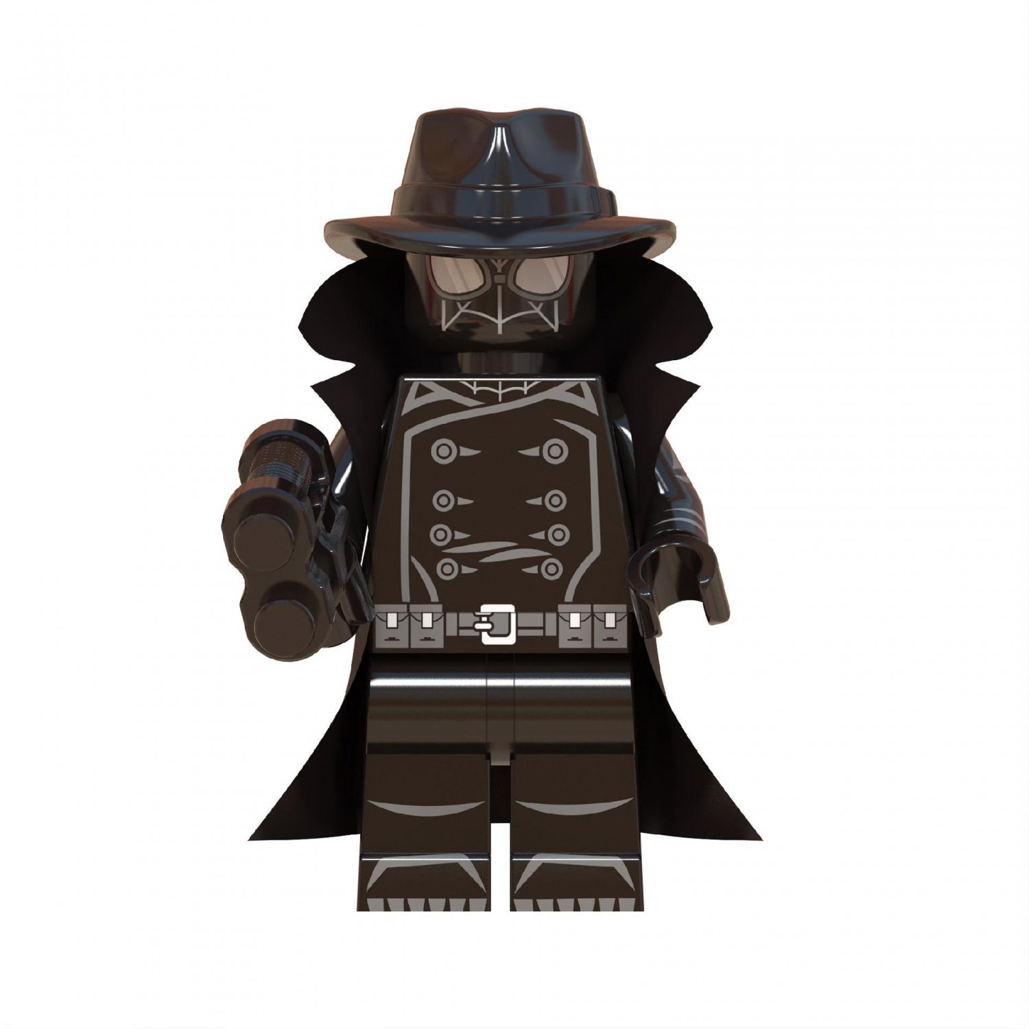 Spider-Man Noir Minifigures Lego Compatible Spider-Man Into the Spider-Verse Minifigure