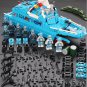 Navy Visby Class Stealth frigate soldier Minifigures Lego Compatible Navy Sets