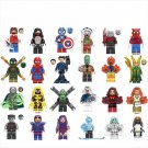 24pcs X-Men Spider-Man Movie Film character Minifigures Lego Compatible Toy