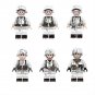 German first Armored Division Tank Soldier Minifigures Lego Compatible WW2 Soldier Set