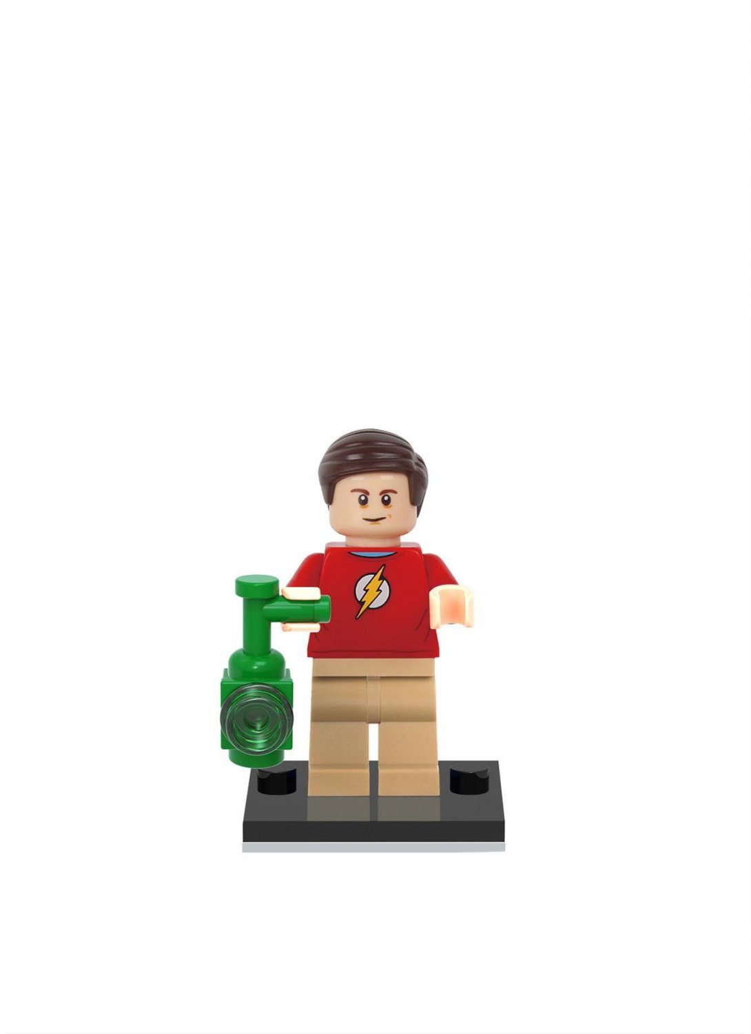 Sheldon Minifigures Lego Compatible The Big Bang Theory Minifigure