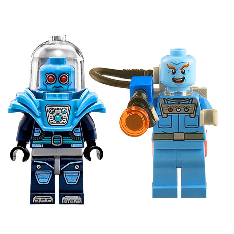 2pcs Mister Freeze Minifigures Lego Compatible DC Batman movie Sets