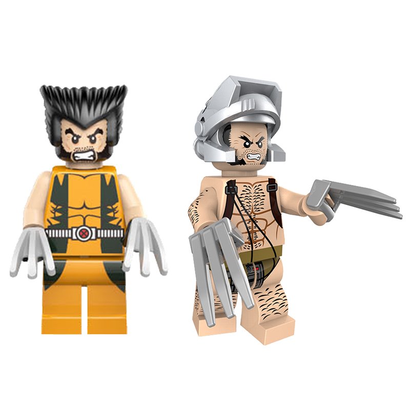 laboratory Wolverine Minifigures Lego Compatible X-Men movie Sets