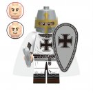 Teutonic Knights Minifigures Lego Compatible Medieval Knights Minifigure