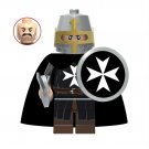 Knights Hospitaller Minifigures Lego Compatible Medieval Knights Minifigure