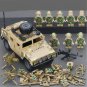 US Armed Forces Soldier Minifigures Military Humvee Lego Compatible Operation Desert Storm Sets