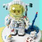Cute Q Astronaut Minifigures Lego Compatible Space Shuttle Sets