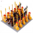 Sparta Knight Chariot Minifigures Lego Compatible Medieval Knights Sets