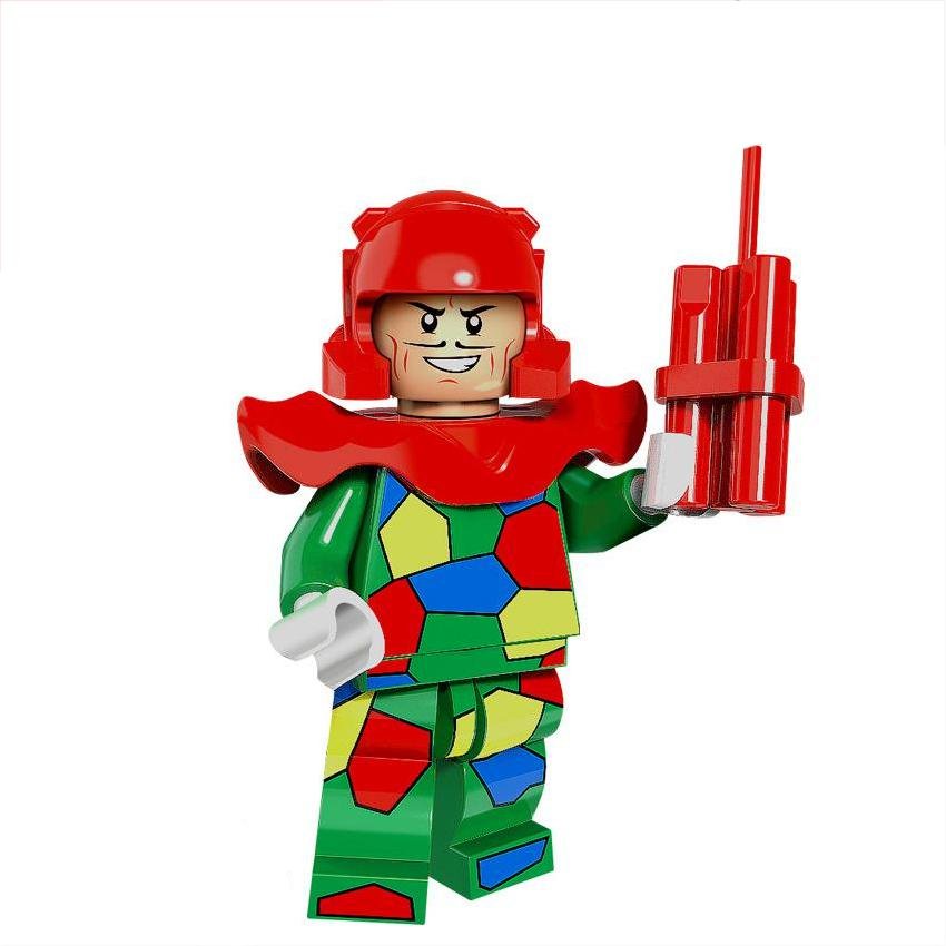 Crazy Quilt Minifigures Lego Compatible Dc Supervillain Minifigure