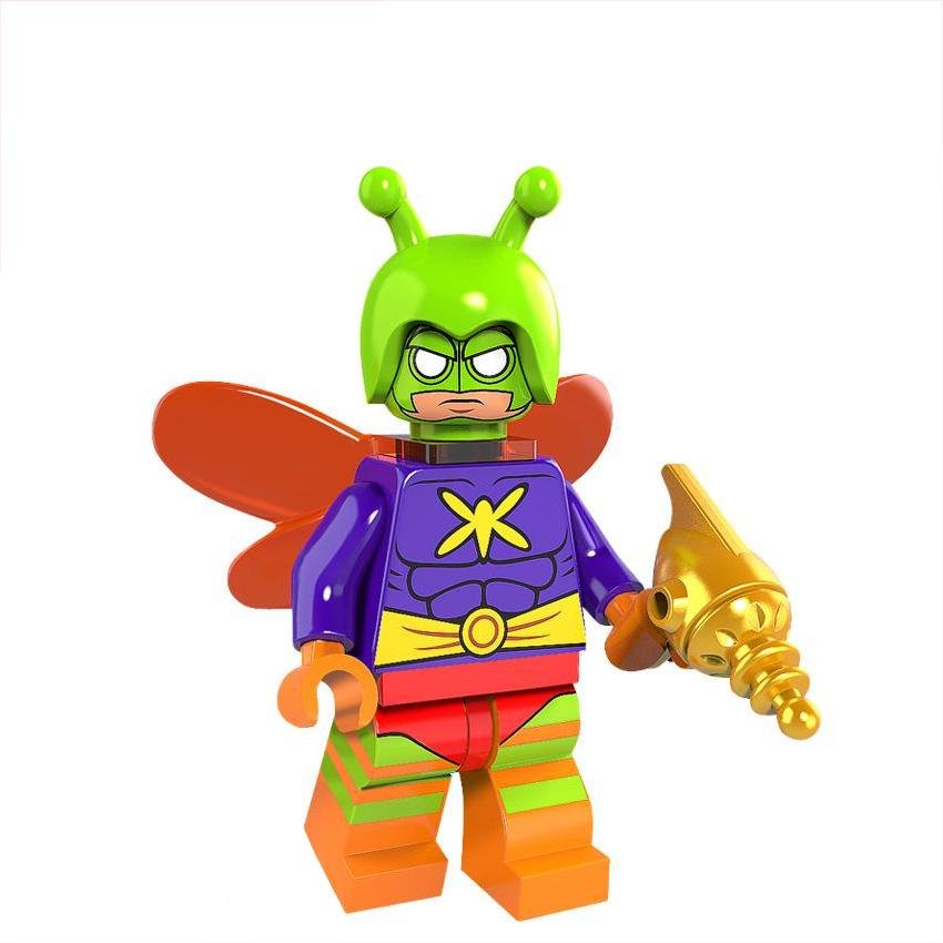 Killer Moth Minifigures Lego Compatible DC Supervillain Minifigure