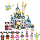 8in1 Theme Park Mickey Donald Duck Minifigures Lego Compatible Children gift