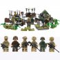 Special Forces Camping Base tent soldier Minifigures Lego Compatible Military Sets