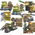Heavy Fire Special Forces Minifigures Lego Compatible Military Special Forces Set