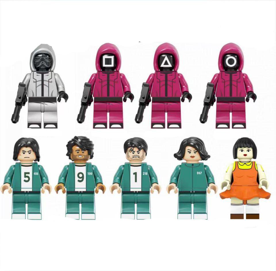 Player 001 Boss Game manager Player 218 Minifigures Lego Compatible ...