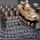 Amphibious Tank Specia Force Minifigures Lego Compatible WW2 Sets