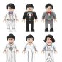 Wedding Ceremony Bride Bridegroom Minifigures Lego Compatible Toy