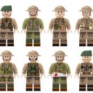 British Army Band of Brothers Minifigures Lego Compatible World War II Sets