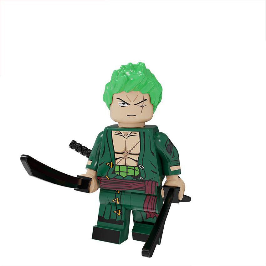 Roronoa Zoro Minifigures Lego Compatible One Piece Minifigure