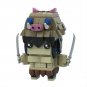Hashibira Inosuke Big head Minifigures Lego Compatible Demon Slayer Minifigure