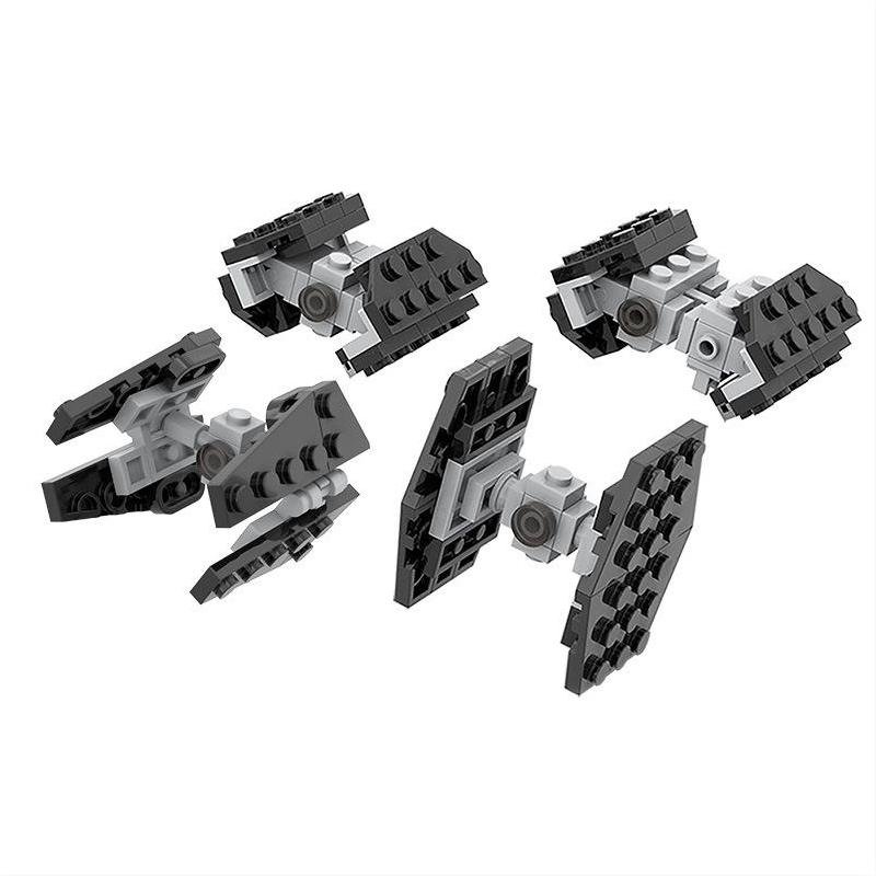 4pcs Mini TIE fighter Minifigures Lego Compatible Star Wars Sets