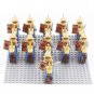 11pcs Ancient Rome Gladiator knights Minifigures Lego Compatible Medieval Knights Set