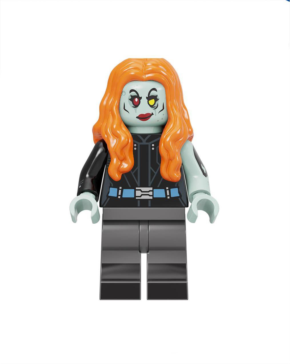 Zombie Agent 13 Sharon Carter Minifigures Lego Compatible Super