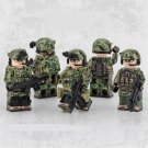 Camouflage United States Navy SEALs Minifigures Lego Compatible Military Sets