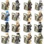 Camouflage Riot shield Police SWAT Minifigures Lego Compatible 2021 City Sets