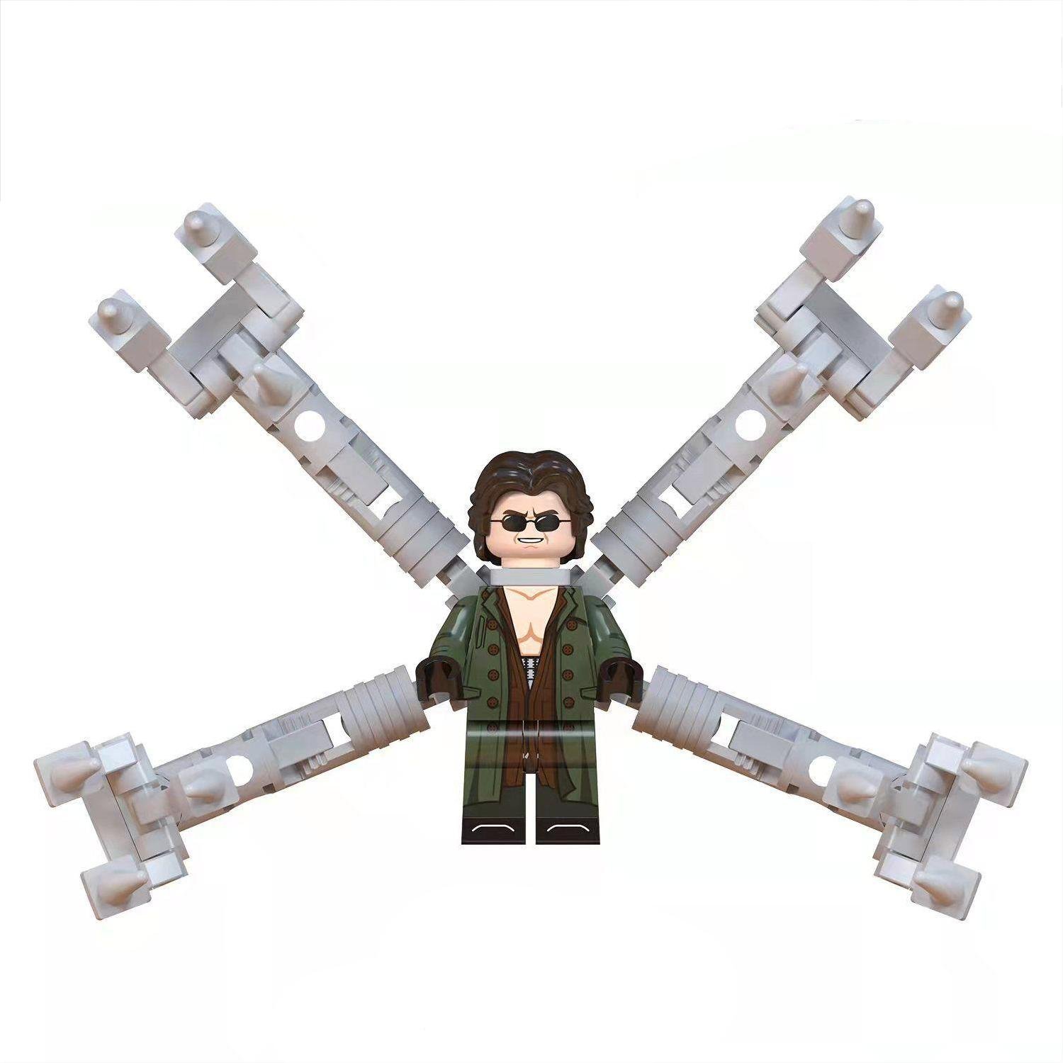 Otto Gunther Octavius Doctor Octopus Minifigures Lego Compatible Spider ...