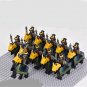 11pcs Japan Samurai knight Minifigures Lego Compatible Toy