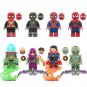 Green Goblin battle damage Green Goblin Mysterio Minifigures Compatible Lego Spider-Man 2022