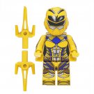 Yellow Warrior Minifigures Lego Compatible Power Rangers Minifigure