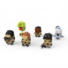 6pcs Ghostbusters Big head Minifigures Lego Compatible movie Set