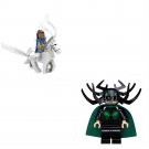 Valkyrie Vs Hela Minifigures Lego Compatible Thor Ragnarok Set