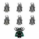 7pcs Hela Undead armies Minifigures Lego Compatible Thor Ragnarok Set