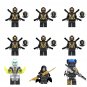 9pcs Outrider Corvus Glaive Proxima Midnight Ebony Maw Minifigures Lego Compatible Avengers Set