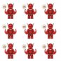 9pcs Red Death Minifigures Lego Compatible Superhero Sets