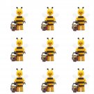 9pcs Bee Girl Minifigures Lego Compatible TV Sets