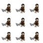 9pcs Uruk-hai Erech Minifigures Lego Compatible The Lord of the Rings Set