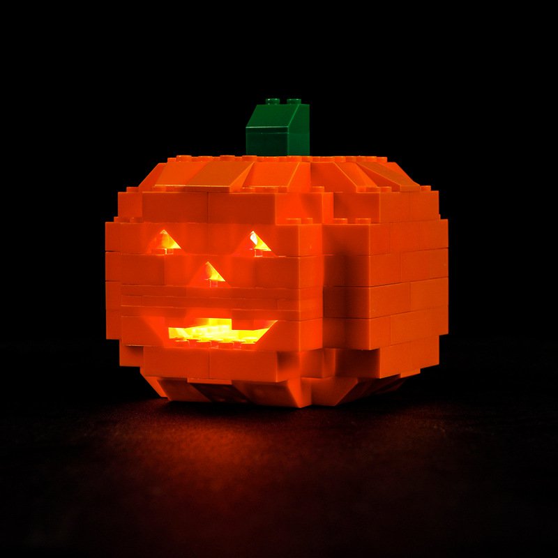 Big Halloween Jack-O'-Lantern building block Lego Compatible Minifigures