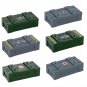 6pcs Military SWAT Weapon box Minifigures Lego Compatible Military Sets