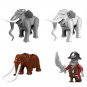 Zombie-Pirat Mammuthus primigenius Elephantidae Minifigures Lego Compatible Toy